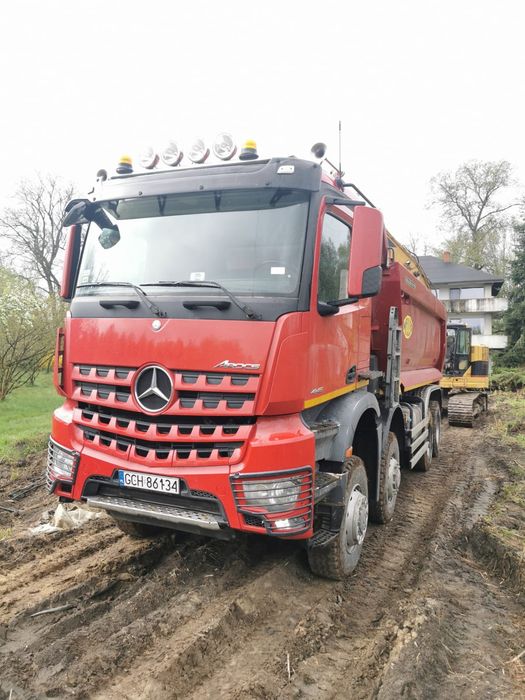 Wywrotki usługi transportowe wynajem