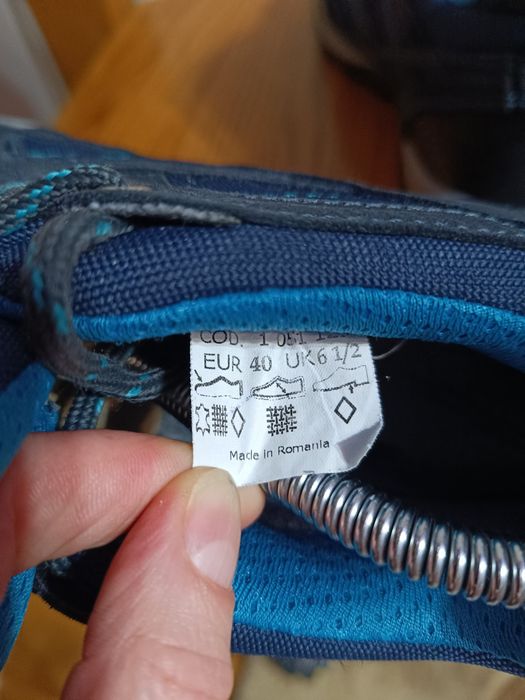 Шкіряні трекінгові кросівки 46 Nord Waterproof із підошвою Vibram Romania оригінал 40р