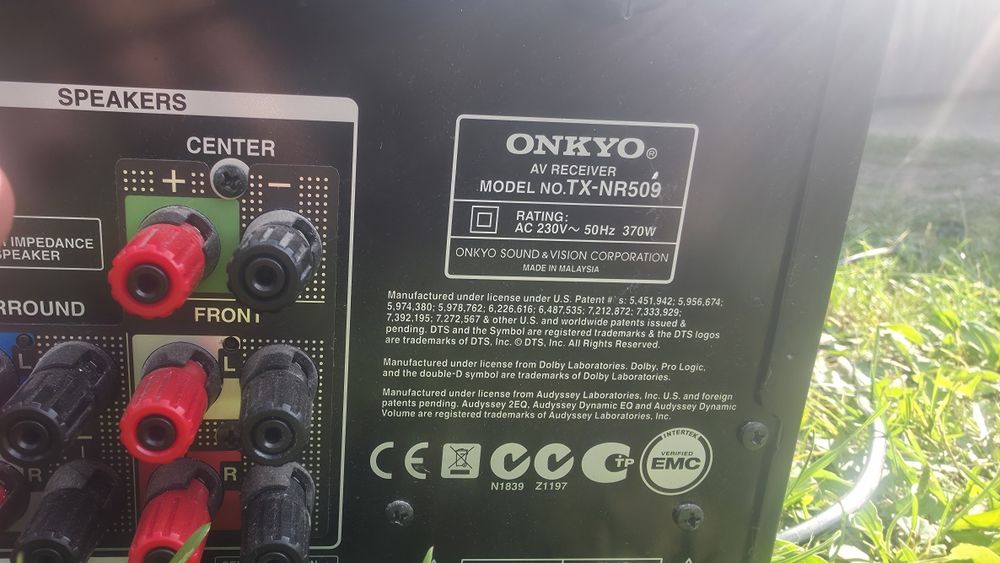 Wzmacnacz Onkio Tx-Nr509 370W