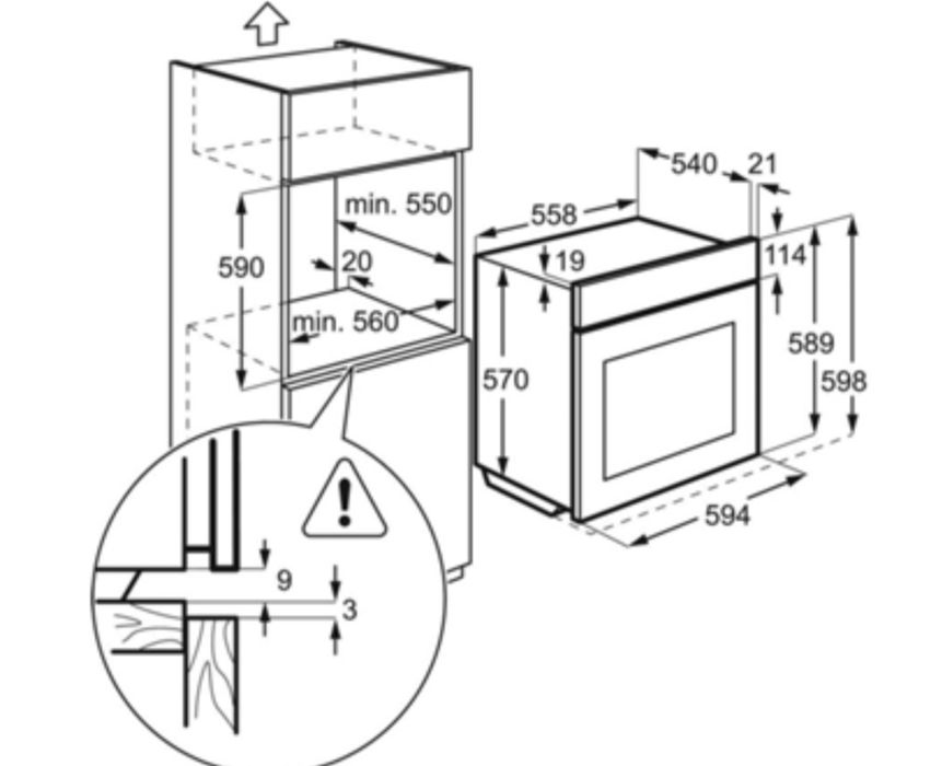 Forno eletrico impecavel