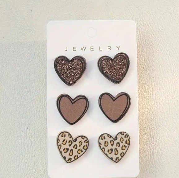 Набор гвоздиков серьги сережки детские