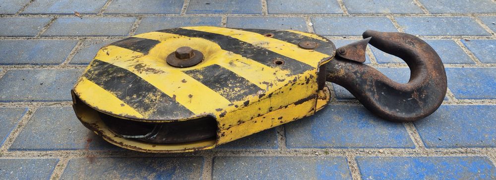 ZBLOCZE LINOWE 2 t 2 000 kg  wciągnik suwnica WCIĄGARKA