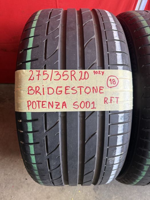 Pneus RFT 245/40/20 + 275/35/20 Bridgestone impecaveis