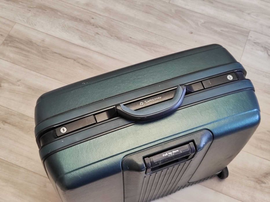 Вінтажна валіза Samsonite Silhouette 5, жорстка, на колесах Б/У