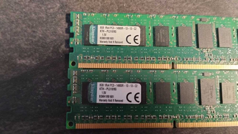 Серверна оператина пам'ять Samsung1333Mhz\Kingstone1866Mhz DDR3 16Gb