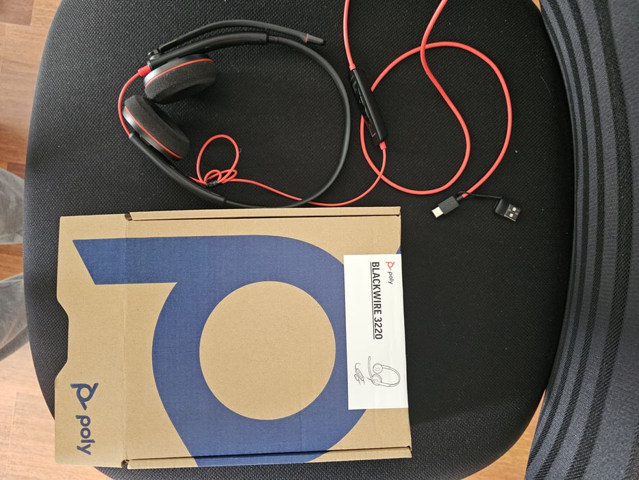 Poly blackwire 3220 Słuchawki