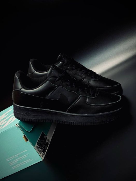 Кроссовки Nike Air Force 1 Black classic/ мужские кросовки/демисезон