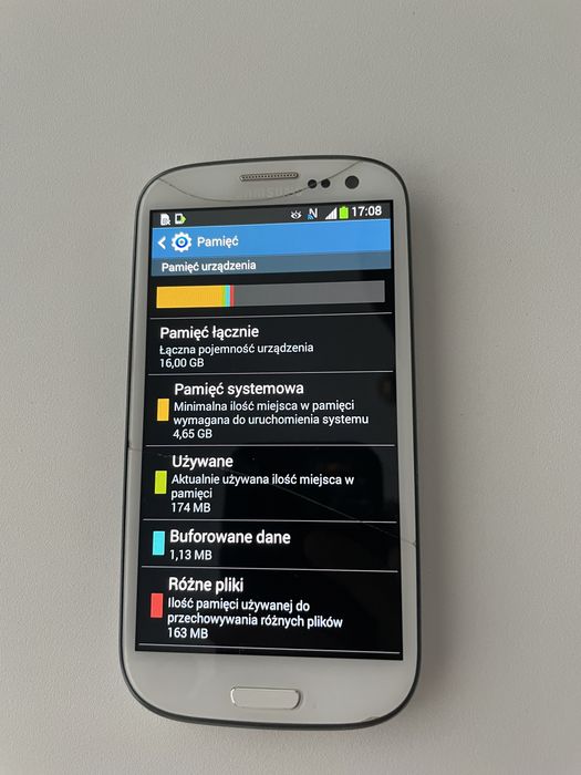 Samsung Galaxy S3 i9300 Biały - używany, sprawny, ślady używania.
