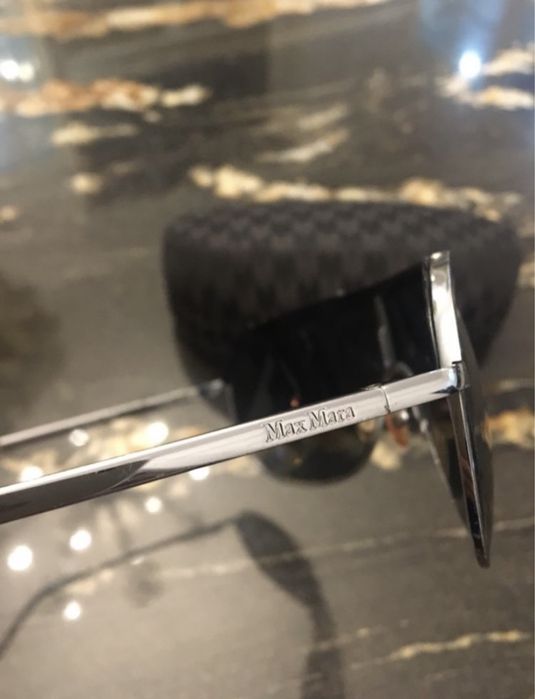 MAX MARA piękne klasyczne okulary przeciwsłoneczne