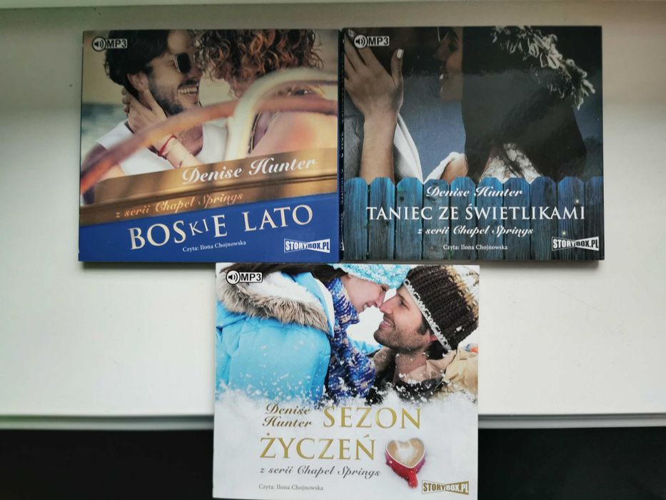 Denise Hunter zestaw Boskie lato, Taniec ze  świetlikiem, Sezon życzeń