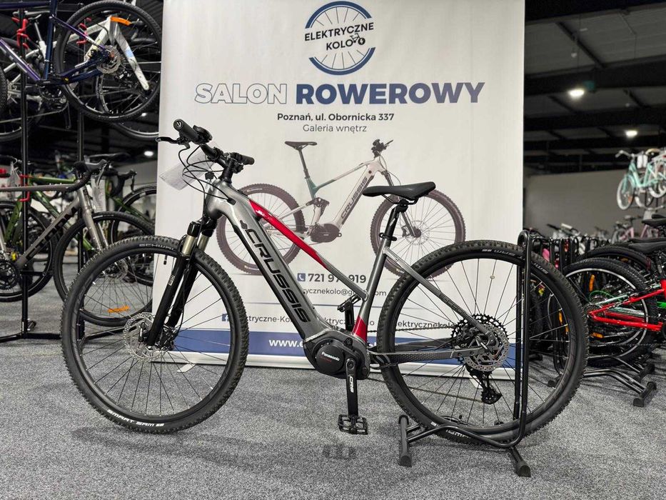 Rower elektryczny Crussis e-Cross low 9.10-(720 Wh) (18) Raty 0%