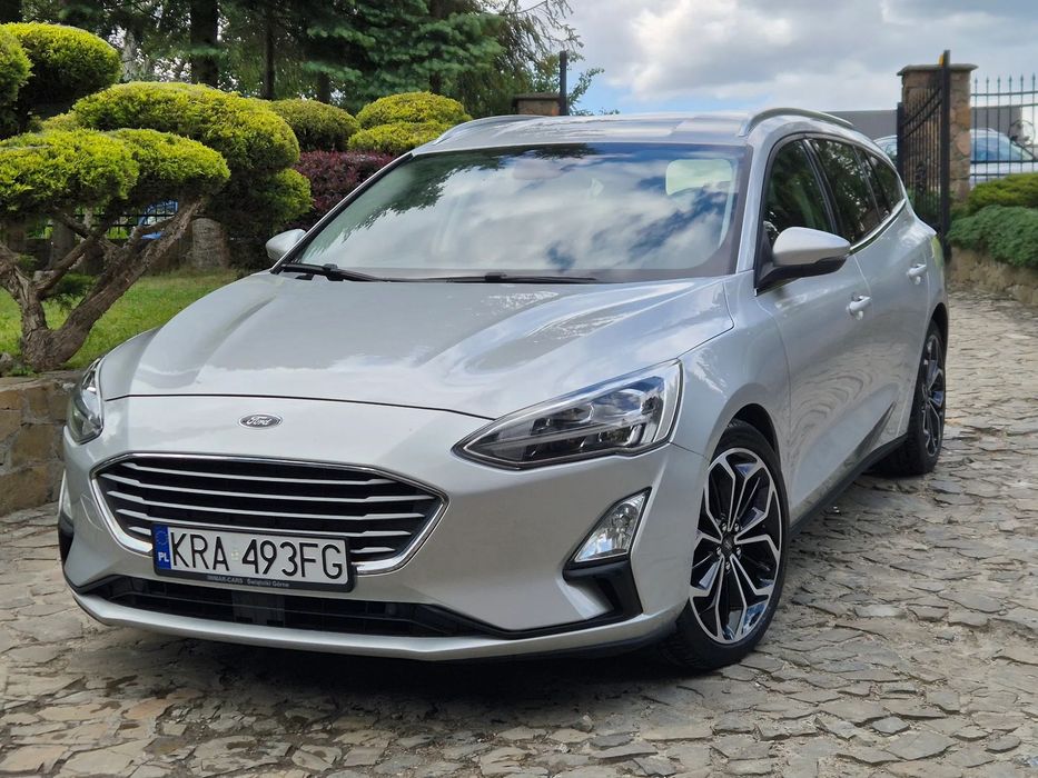Ford Focus 2019r 1.5 TDCI 120 Koni AUTOMAT FULL-LED NAVI Ładny STAN Kombi ALUFELG