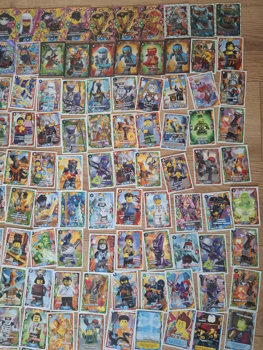Karty ninjago kolekcja 288 sztuk