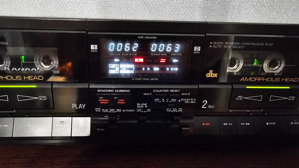 Magnetofon Deck AIWA AD-WX808 OKAZJA.