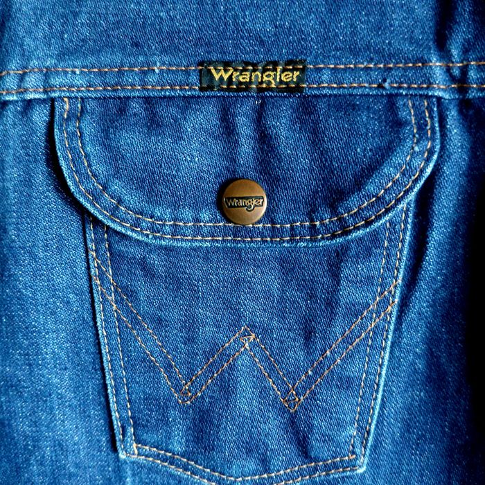 Винтажная джинсовая куртка Wrangler