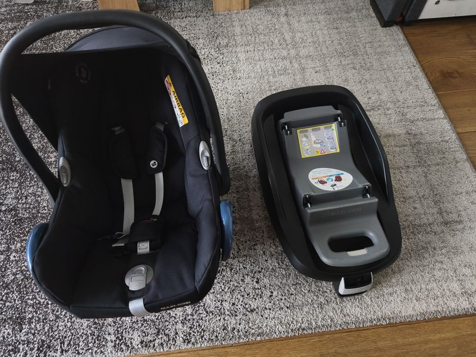 JAK NOWY Fotelik maxi-cosi cabrio fix + baza maxi Cosi family fix