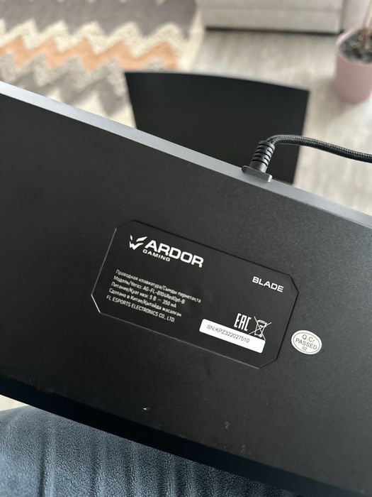 Ігрова клавіатура ardor gaming