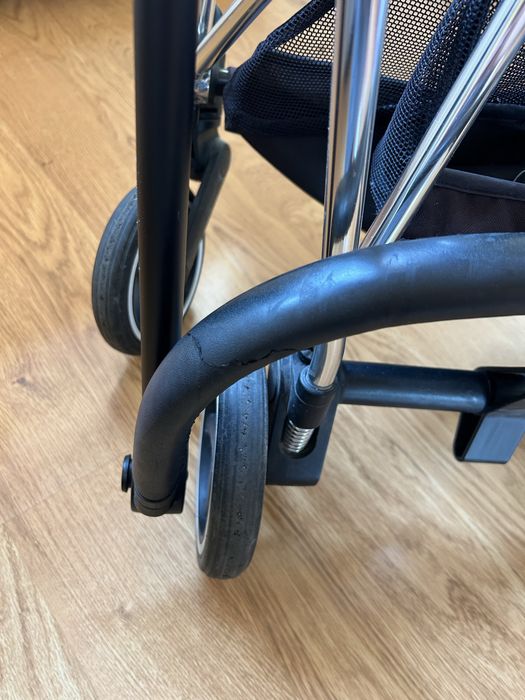 Cybex Mios 2 w 1 czarny gondola, spacerówka, parasolka