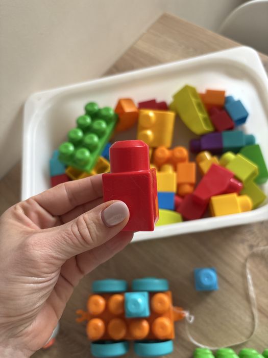 Zestaw klocków łatwych dla malucha