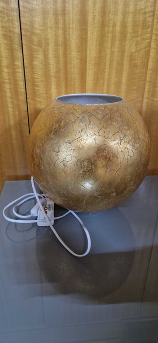Candeeiro dourado redondo64550294059011121