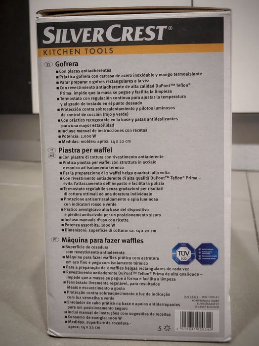 Máquina de waffles NOVA