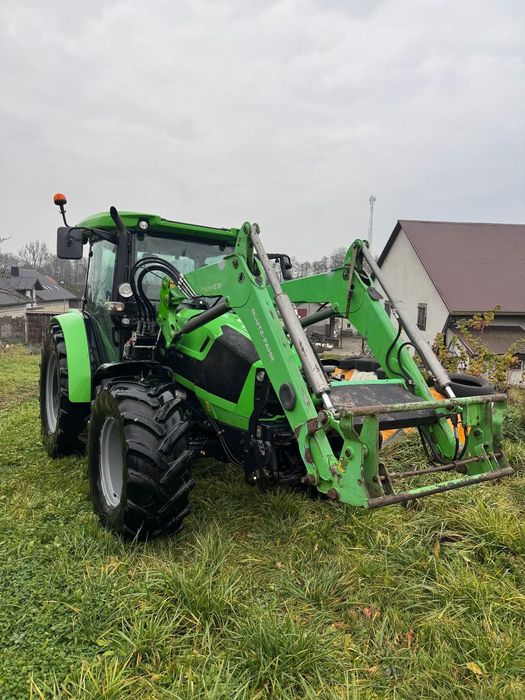 Deutz-Fahr 5110 G Przedni TUZ Ładowacz TUR Stoll Salon PL John Deere New Holland Claas Case Zetor 4x4 FENDT  113 KM Oryginalny przebieg SUPER STAN