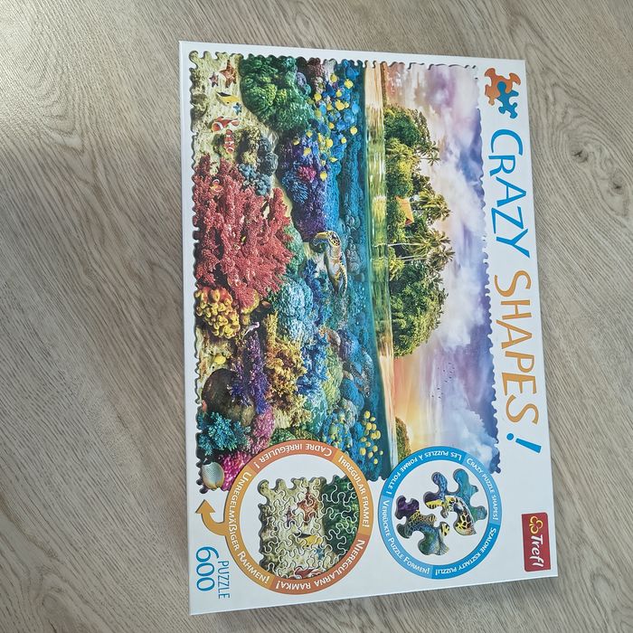 Zestaw Puzzle Trefl  2x 1000 el + 1x 600 el Shapes