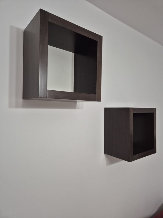 Szafka, meblościanka biało-brązowa