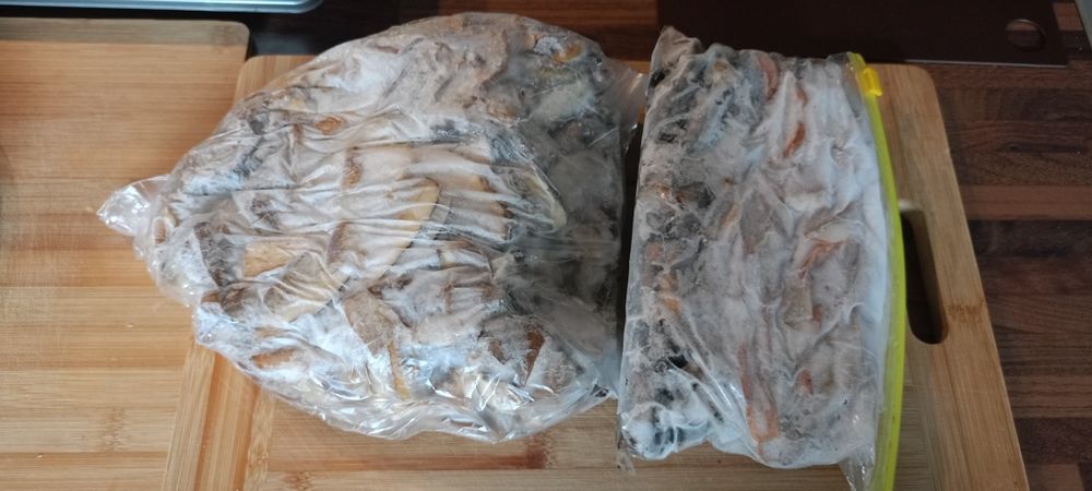 Grzybki mrożone-