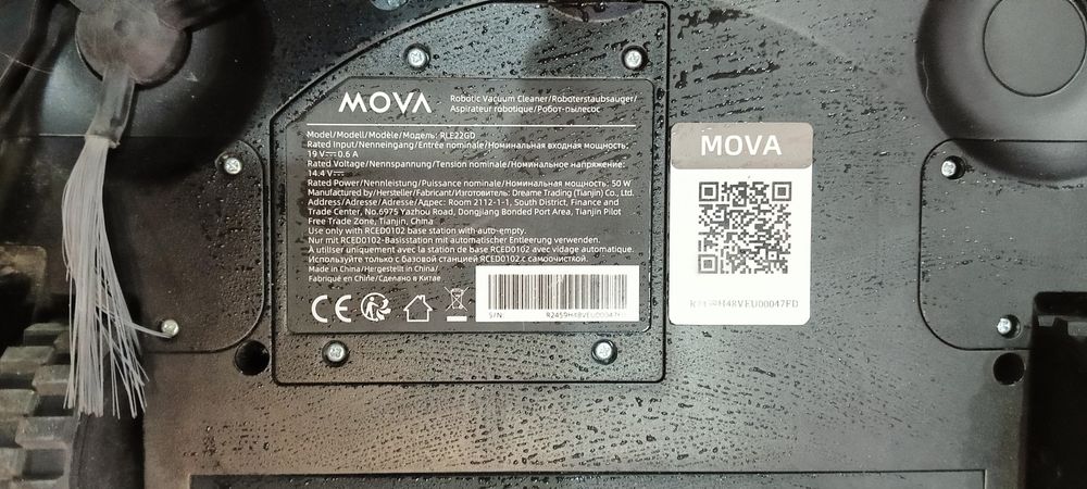 Odkurzacz sprzątający mova e20 plus jak nowy