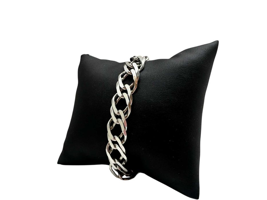 Srebrna bransoletka  P. 925 36,28 G  24CM  - OPIS-