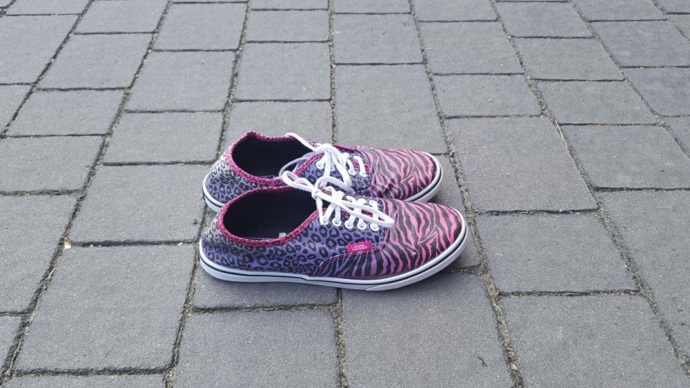 Vans trampki tenisowki Pink zebra panterka 38