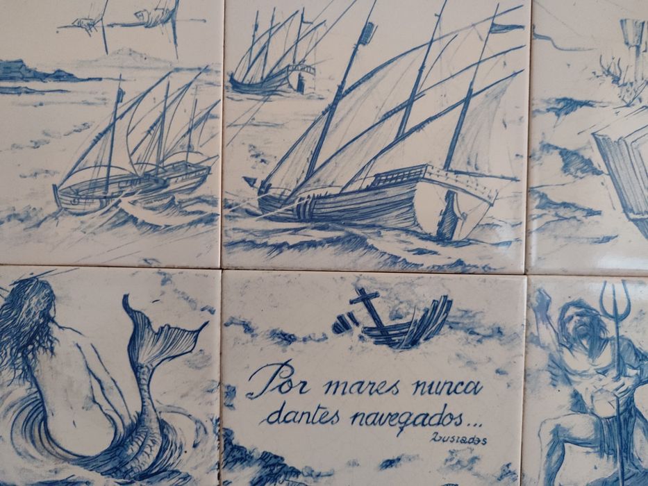 Quadro azulejo alusivo aos 500 anos descobrimentos