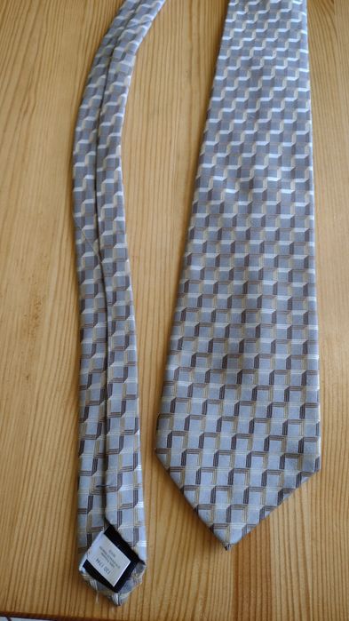 Krawat męski szeroki