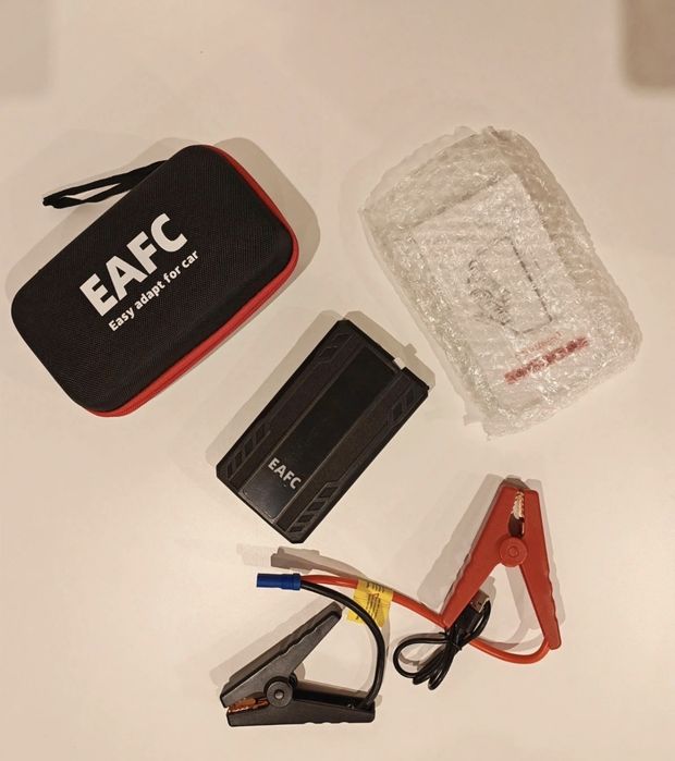 Booster arrancador jump starter 1000A com bolsa proteção