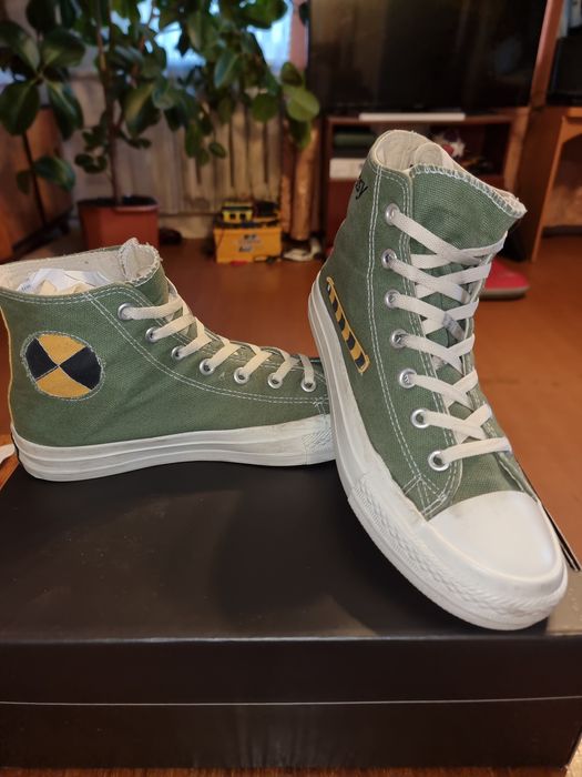 Високі кеди Converse Stussy устілка 26см, відмінний стан