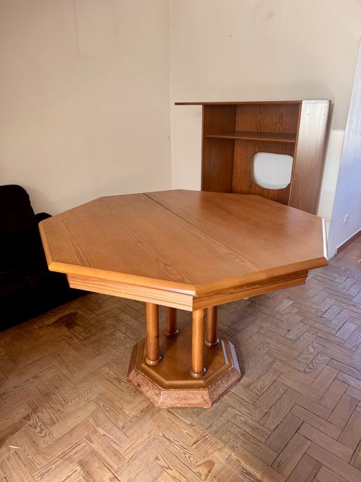 Mesa de madeira extensivel