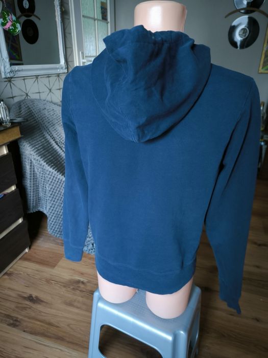 Hilfiger Denim bluza męska z kapturem M granatowa kangurka