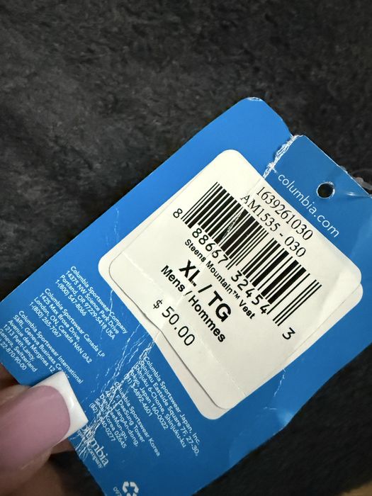 Чоловіча флісова жилетка columbia steens mountain. нова