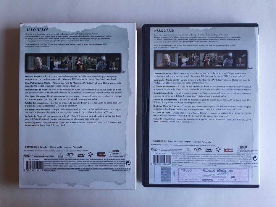 'Allo 'Allo! : Série 8 (DVD)