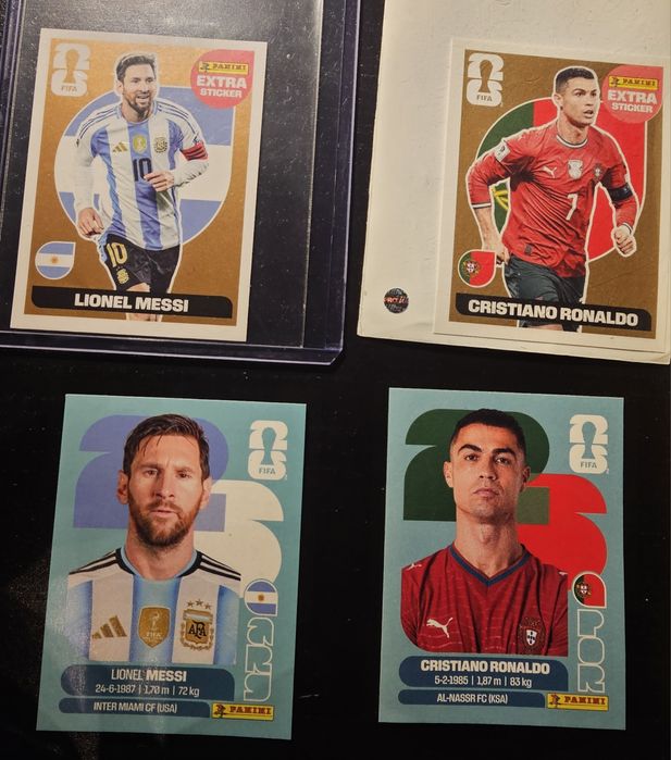 Ronaldo + Messi Extra Stickers