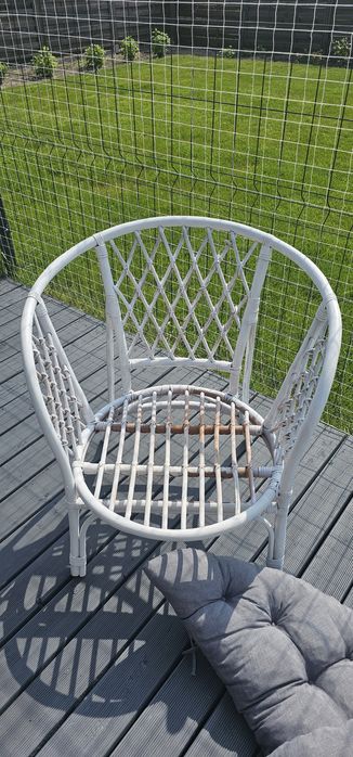 Fotel rattanowy ratanowy wiklinowy