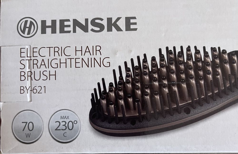 Фен-вирівнювач, розчоска для вирівнювання волосся