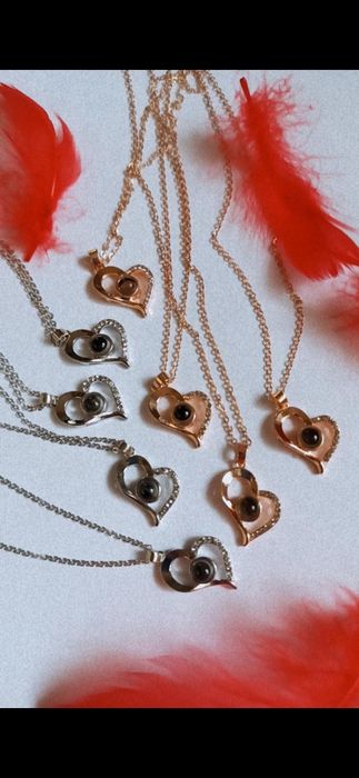 Кулон серце я тебе кохаю,кулон з проекцією,кулон я тебе кохаю,с проекц