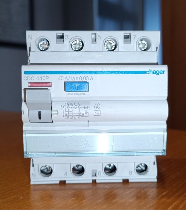 Hager 4P 300mA 40A