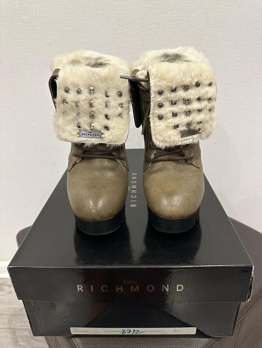 Ботильоны ботинки John Richmond оригинал