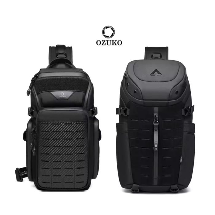 Сумка слінг Ozuko через плече міні рюкзак топ якість