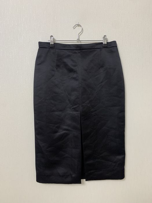 Zara миди  юбка из атласа