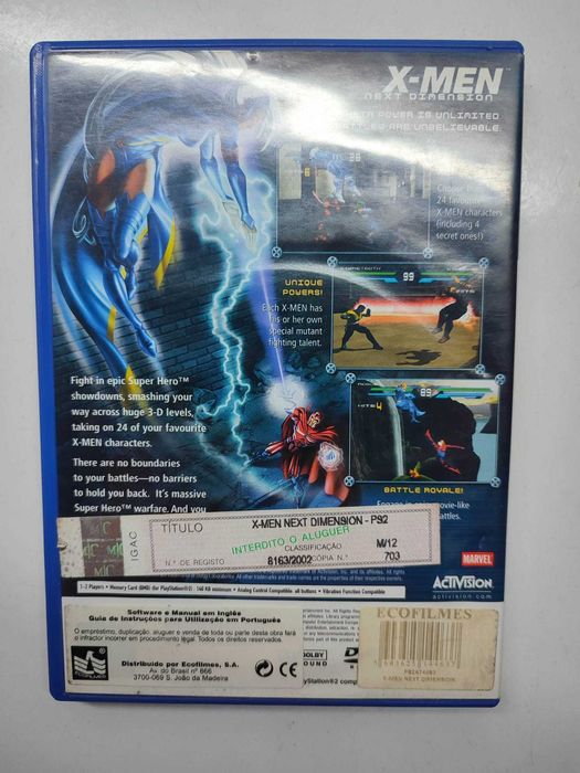 PS2 - X-Men Next Dimension