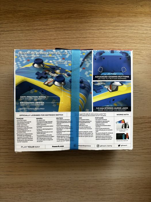 Comando para Nintendo Switch - Versao Sonic NOVO
